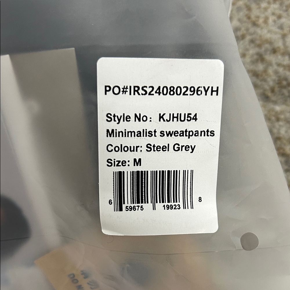 NWT Womens Comfrt Charcoal Joggers - Picture 5 of 5